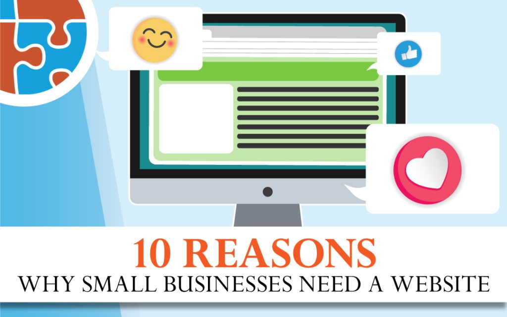 10 Reasons why small businesses need a website.